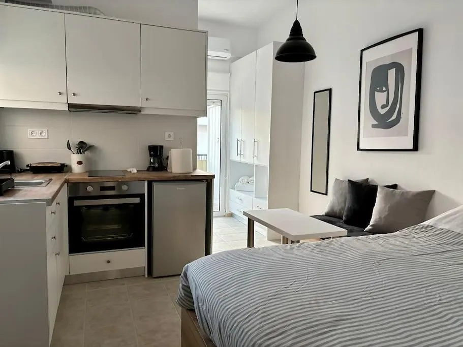 Bright New Small Apartment Heraklion